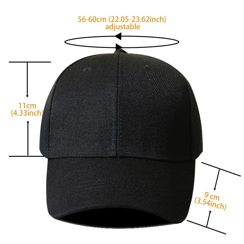 GORRA ACRILO CURVA SNAPBACK LISA - Imagen 2
