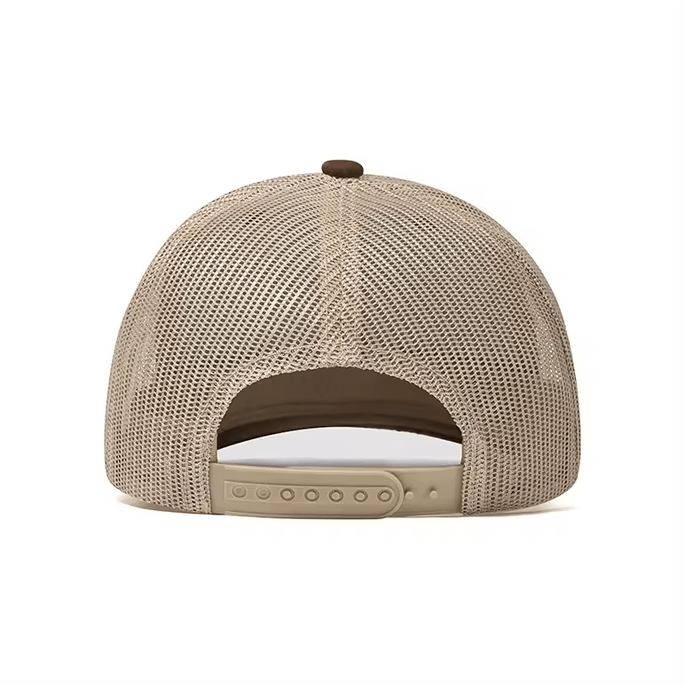 GORRA ACRILICO CURVA CON MALLA SNAPBACK LISA - Imagen 3